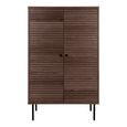 Kyoto Hall Cabinet - 2 Door - Smoked Oak