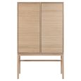 Linley Hall Cabinet - 2 Door - White Oak