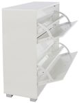 Lido White 2 Door Shoe Cabinet