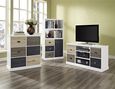 Merced 6 Door Storage Cabinet in White - 5072096UK