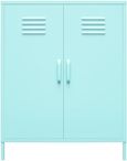 Nowata Cache Mint 2 Door Locker Storage Cabinet - 3384811COMNUK
