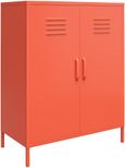 Nowata Cache Orange 2 Door Locker Storage Cabinet - 3384813COMNUK