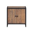Ooki Modular Reclaimed Wood Low Cupboard - 2 Door