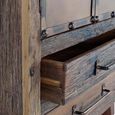 Pemberton Hall Cabinet - Railway Wood - 2 Door