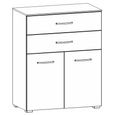 Rauch Aditio 2 Door Cupboard with 2 Top Drawer - Alpine White