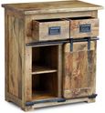 Renwal Works Industrial Style Wooden Hall Cabinet