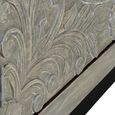 Scarlet Hall Cabinet - Grey Carved Mango Wood - 2 Door