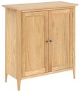 Selene Oak 2 Door Hall Cabinet