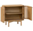 Soho Cupboard - 2 Door - Slatted - Oak