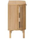 Soho Cupboard - 2 Door - Slatted - Oak