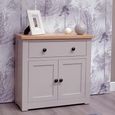 Diamond Painted Occasional Cupboard - 2 Door