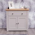 Diamond Painted Occasional Cupboard - 2 Door