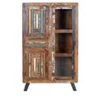 Texas Hall Cabinet - Recycled Wood - 3 Door
