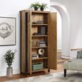 Urban Elegance Reclaimed Wood Storage Cabinet