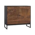 Venedocia Hall Cabinet - 2 Door - Small - Mango Wood