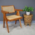 Armchair - Set of 2 - Teak Wood and Rattan