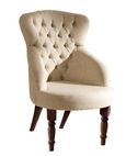 Giotto Armchair - Fabric - Walnut