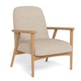 Auckland Lounge Chair - Beige Fabric