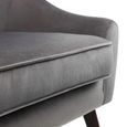 Elliot Armchair - Grey Fabric