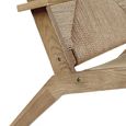 Icaria Armchair - Oak and Woven