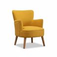 Clearance - Keira Armchair - Ochre Fabric - A443