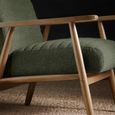 Ivy Armchair - Olive Fabric