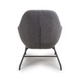 Moby Accent Chair - Grey Fabric