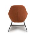 Moby Accent Chair - Orange Fabric