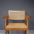Armchair - Set of 2 - Teak Wood and Rattan