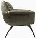 Amalfi Grey Fabric Accent Chair