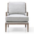 Beatrice Armchair - Grey Fabric
