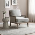 Beatrice Armchair - Grey Fabric