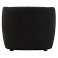 Bruge Chair - Curved - Black Fabric