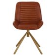 Buffalo Swivel Chair - Tan - Leather