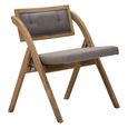 Cebu Folding Chair - Grey Wash - Padded - Elm Wood