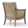Cecilia Armchair - Grey Fabric