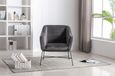 Cleo Accent Chair - Grey Fabric