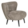 Covelo Lounge Chair - Brown - Fabric