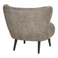 Covelo Lounge Chair - Brown - Fabric