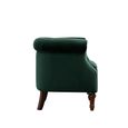 Freya Accent Chair - Green Velvet Fabric
