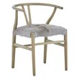 Hazel Chair - Curved - American Oak Wood
