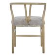 Hazel Chair - Curved - American Oak Wood
