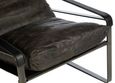 Hoxton Lounge Chair - Dark Brown Leather