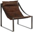 Hoxton Chair - Distressed Brown Leather