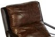 Hoxton Lounge Chair - Distressed Brown Leather