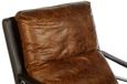Hoxton Lounge Chair - Distressed Light Brown Leather