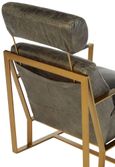 Hoxton Lounge Chair - Ebony Leather