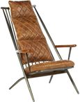 Hoxton Chair - Light Brown Leather