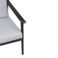 Kendari Lounge Chair - Grey Leather