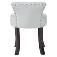 Kendari Lounge Chair - Grey Leather with Round Back
